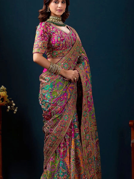 Premium Banarasi Silk Saree