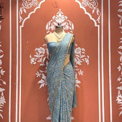 Bandhej Saree