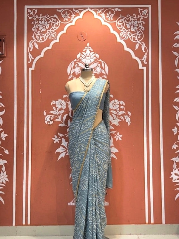 Bandhej Saree