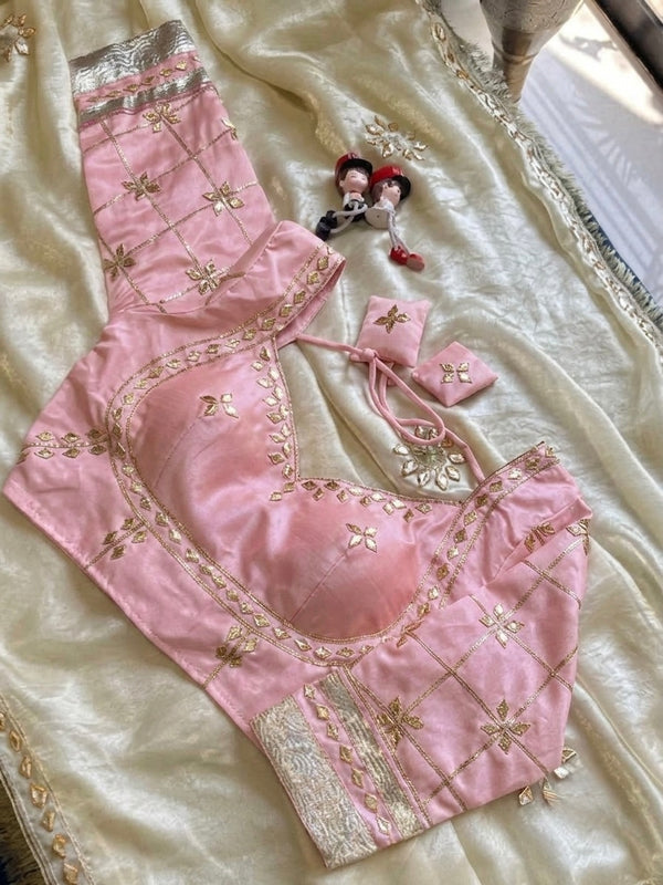 Aangi Gazi Silk Blouse