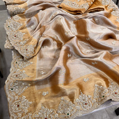 Kanjiwaram Gemstone Saree