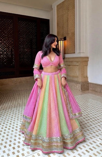 Leheriya Lehenga