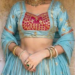 Aangi Gazi Silk Blouse