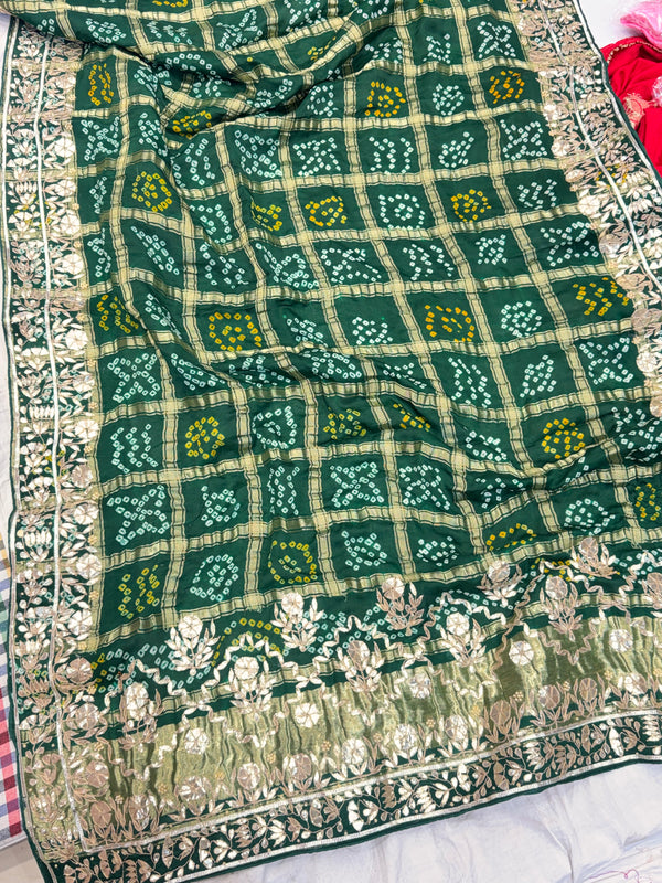 Pure Gajji Silk Lehenga