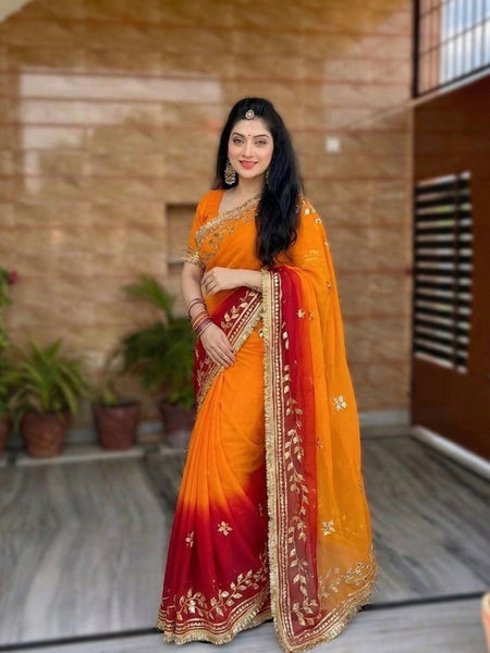 Royal Georgette Saree