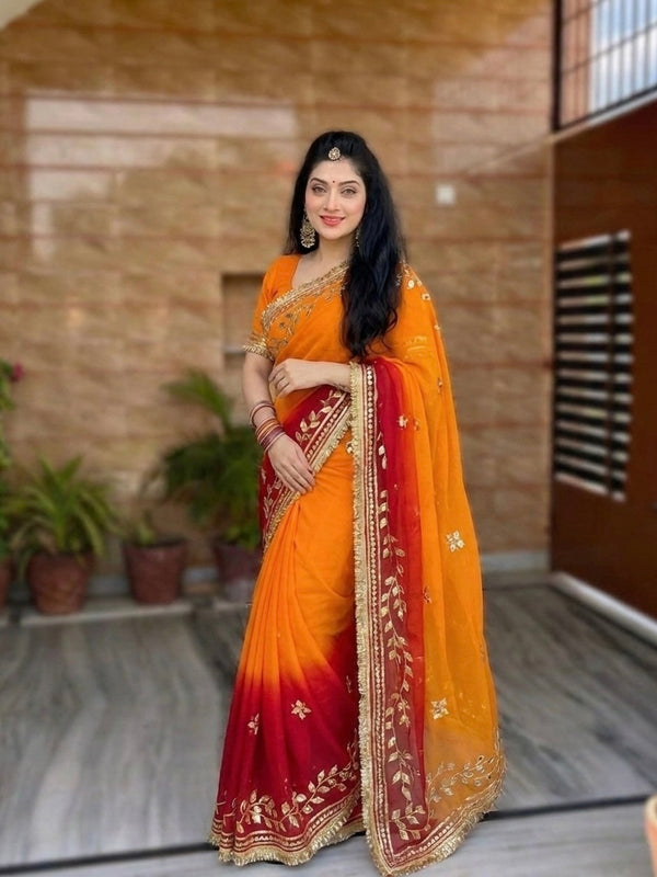Royal Georgette Saree