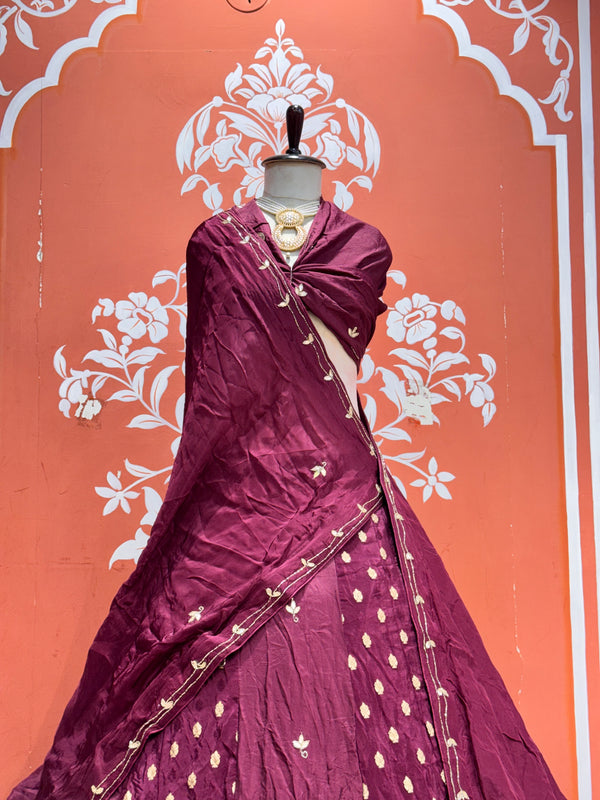 HO Silk Lehenga