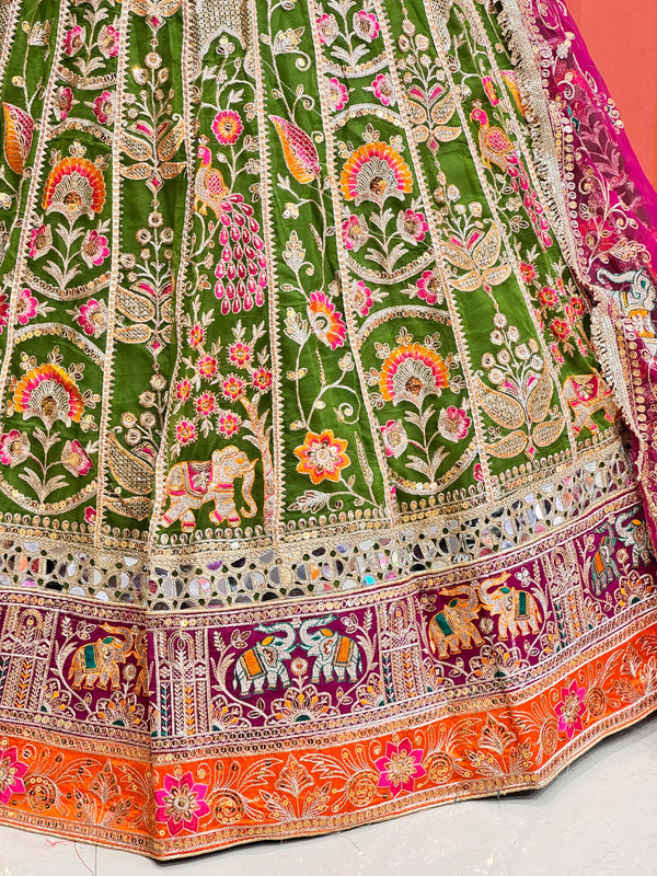 Rajwadi Lehenga