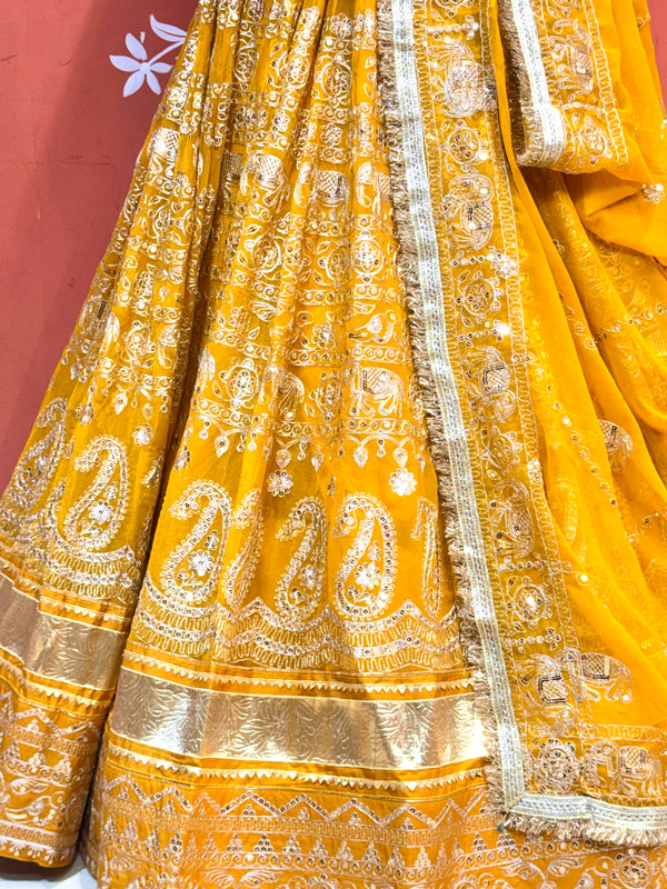 Rajwadi Lehenga