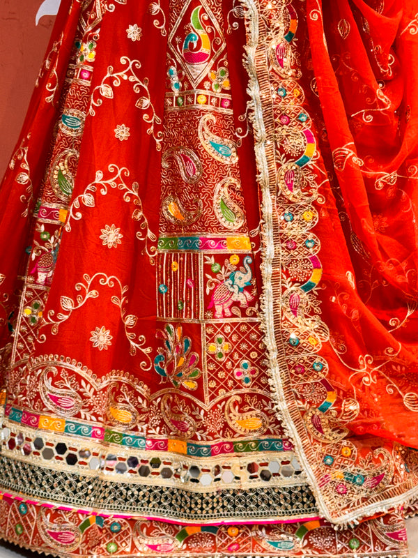 Rajwadi Lehenga