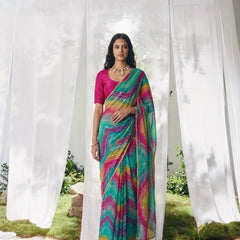 Leheriya Saree