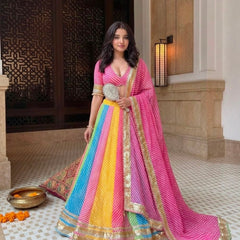 Leheriya Lehenga