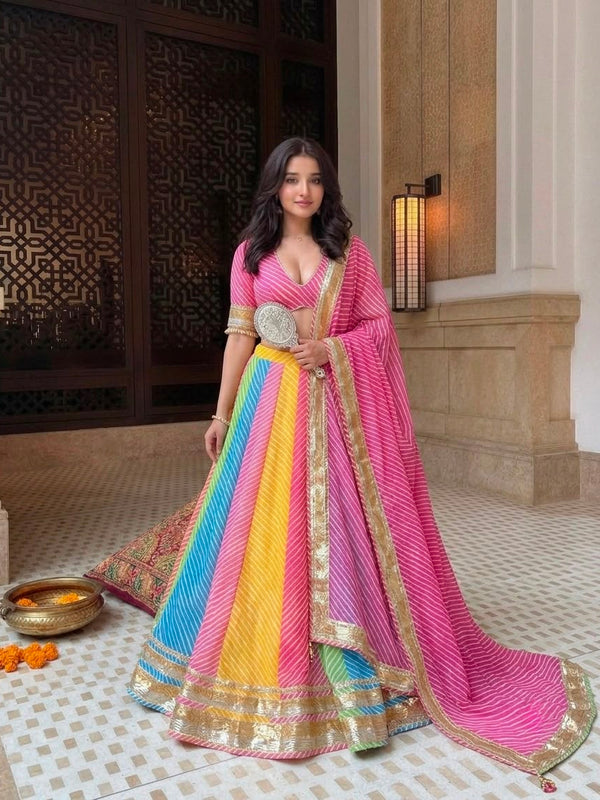 Leheriya Lehenga