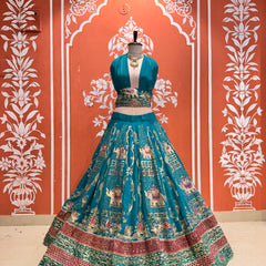 Rajwadi Lehenga