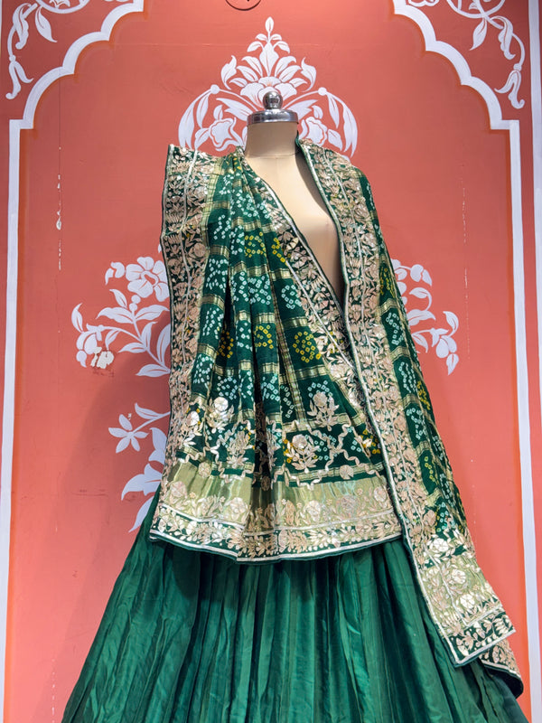 Pure Gajji Silk Lehenga