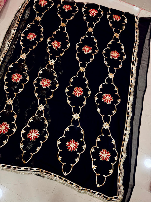 Kacha Gota Saree