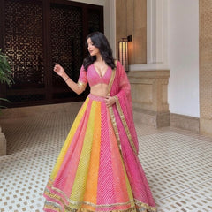 Leheriya Lehenga