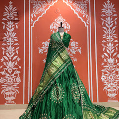 Gajji Silk Lehenga