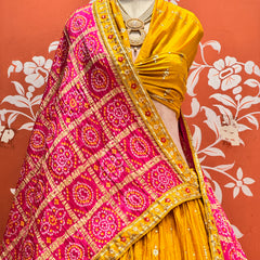 CHINON EMBROIDERY PEACOCK LEHENGA