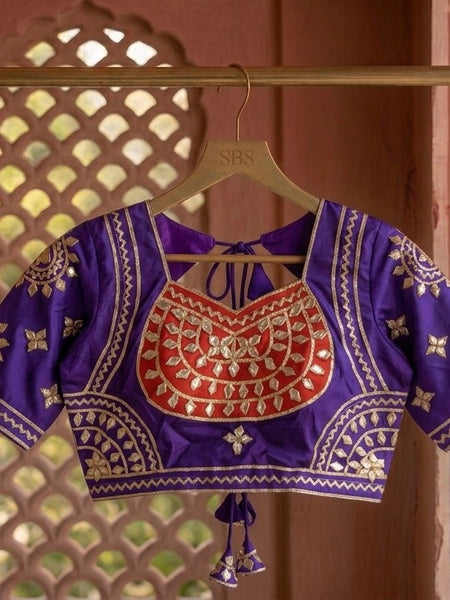 Aangi Gota Patti Blouse