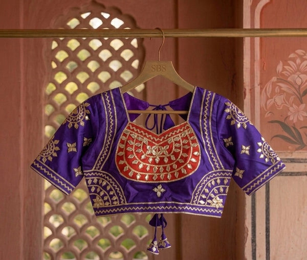 Aangi Gota Patti Blouse