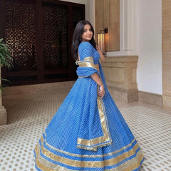 Leheriya Lehenga