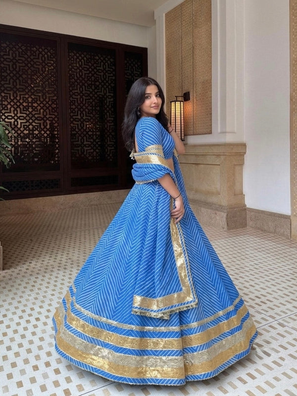 Leheriya Lehenga