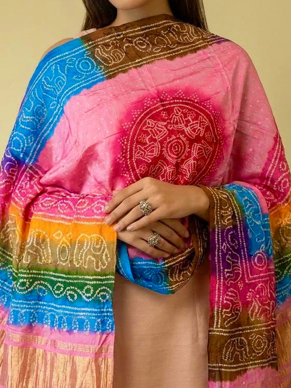 Gajji Silk Dupatta