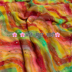 Leheriya Saree