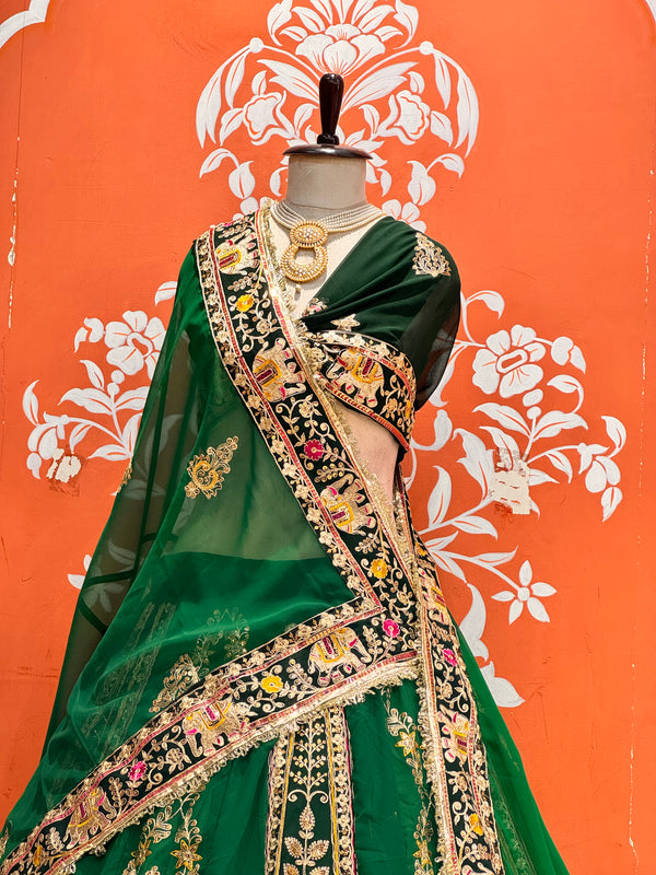 Rajwadi Lehenga