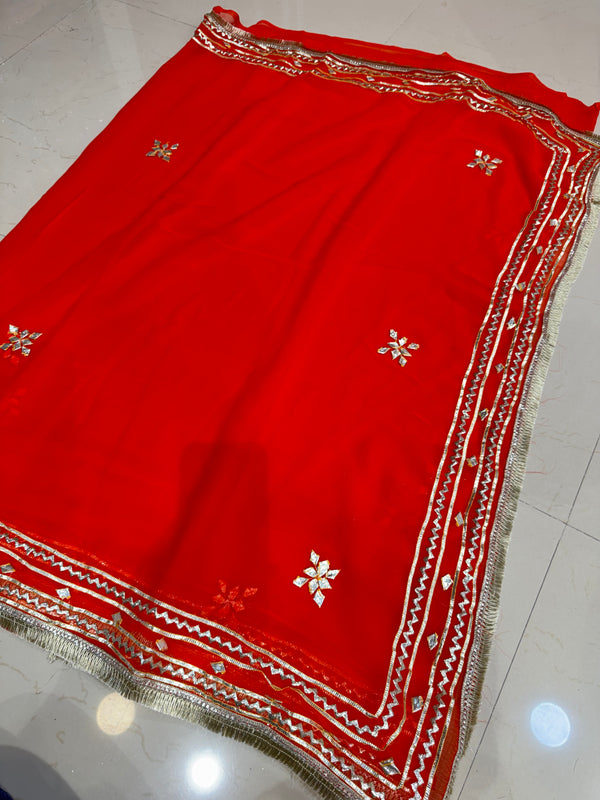 Kacha Gota Saree
