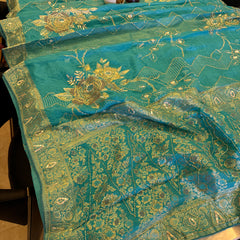 Pure Khaddi Georgette Saree