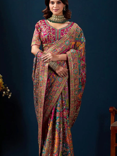 Premium Banarasi Silk Saree