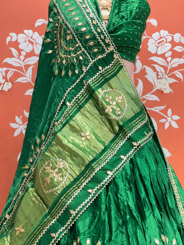 Gajji Silk Lehenga