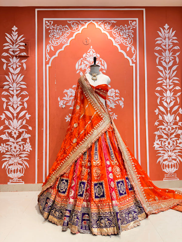 Rajwadi Lehenga