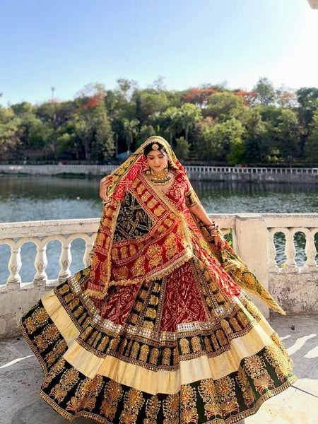 Rajwadi Lehenga