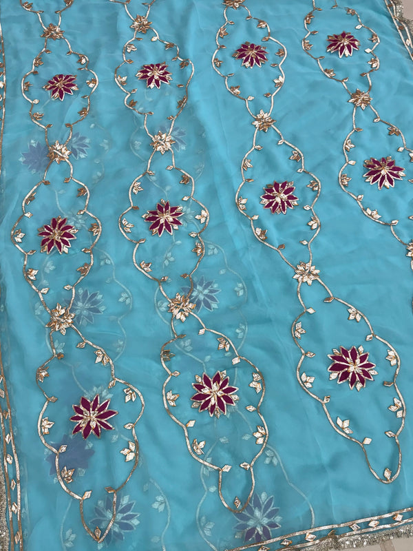 Kacha Gota Saree