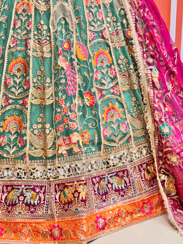Rajwadi Lehenga