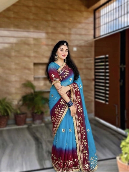 Royal Georgette Saree