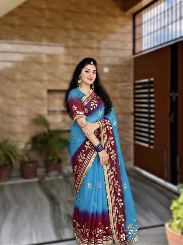 Royal Georgette Saree