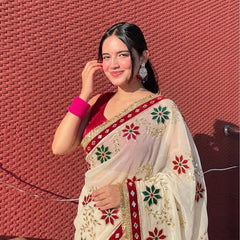 Flower Saree