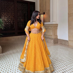 Leheriya Lehenga