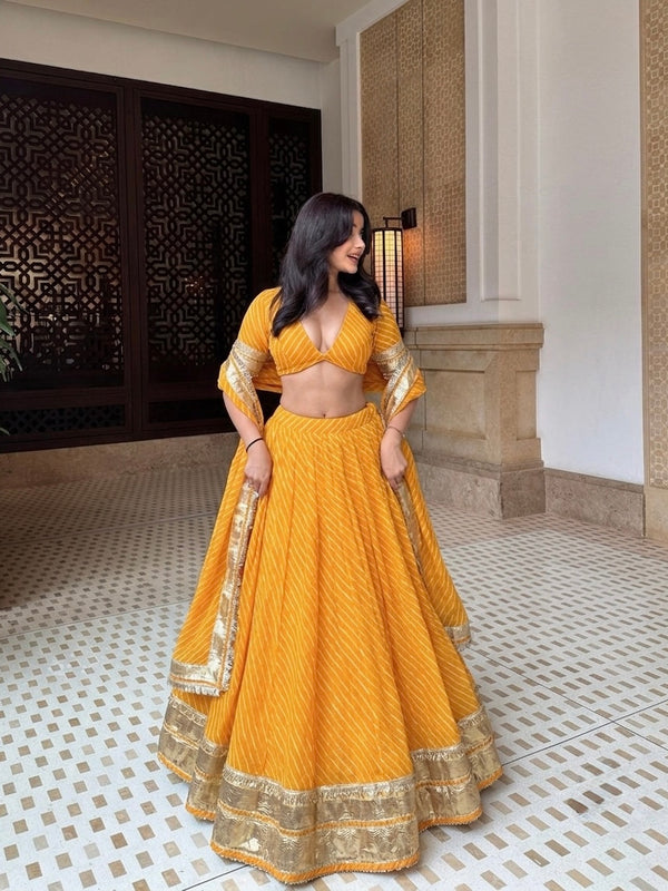 Leheriya Lehenga