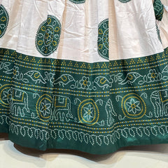 TUSSAR SILK GUJRATI BOOTA LEHENGA