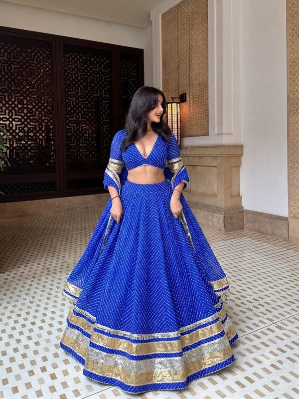 Leheriya Lehenga
