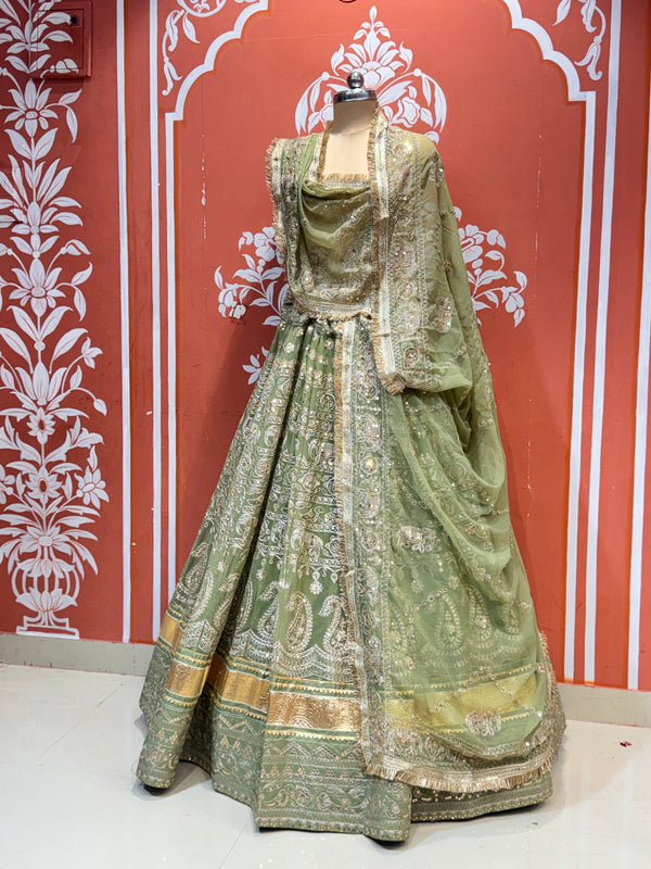 Rajwadi Lehenga