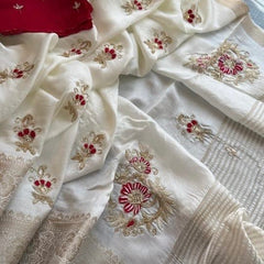 Moonga Silk Saree
