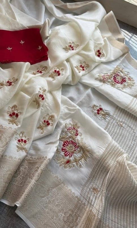Moonga Silk Saree