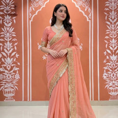 Kacha Gota Saree