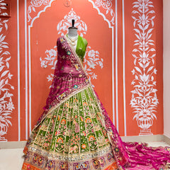Rajwadi Lehenga